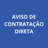 Aviso de Contratação Direta