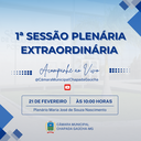 Convite: 1ª Reunião Extraordinária