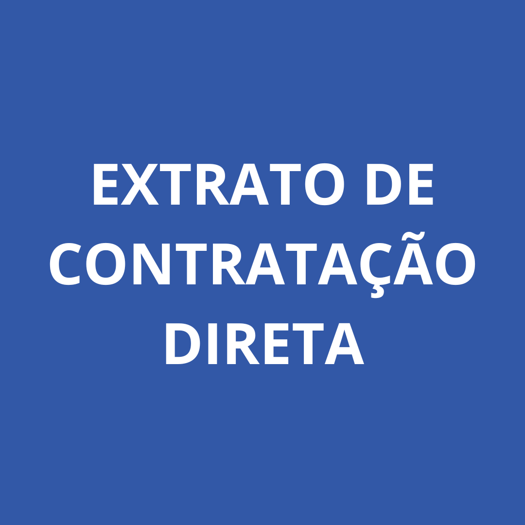 Extrato de Contratação Direta