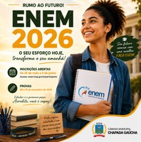 Inscricões para o Enem 2026