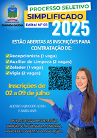 Processo Seletivo 01/2025 