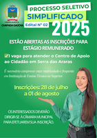 Processo Seletivo 02/2025