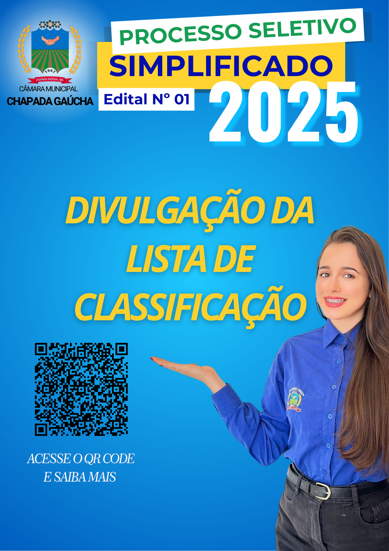 Processo Seletivo Simplificado Nº 01/2025: Edital de Classificação