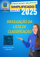 Processo Seletivo Simplificado Nº 01/2025: Edital de Classificação